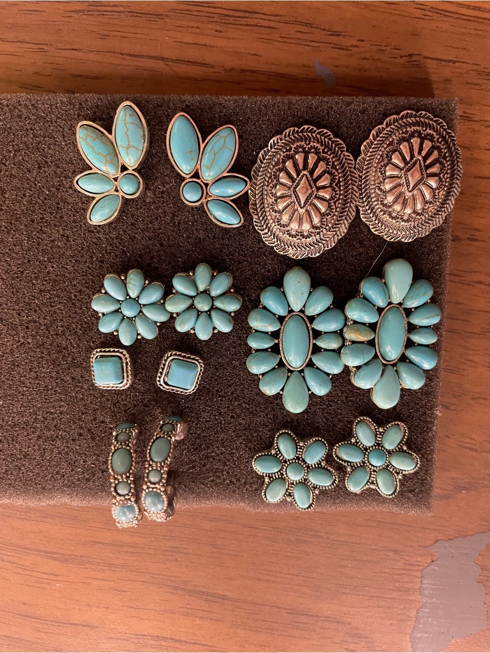 Western earrings